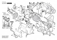 Bosch 0 603 337 503 Psb 450 Re Percussion Drill 230 V / Eu Spare Parts